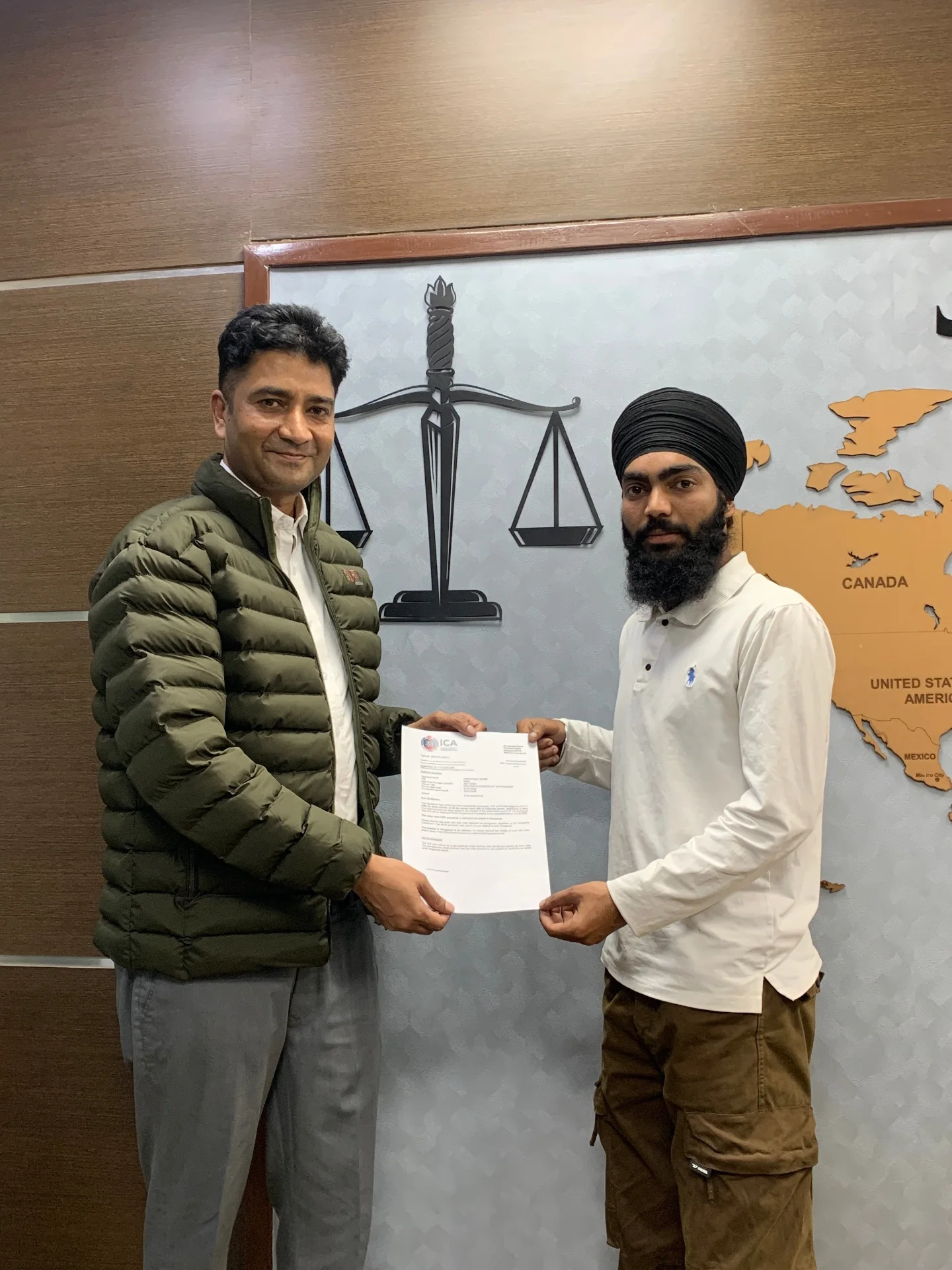 Amanpreet Singh - Singapore Work Permit